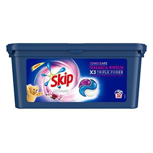 Skip Ultimate Triple Poder Detergente Capsulas Fragancia Mimosín
