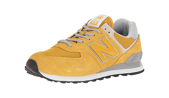 Fashion New Balance 574, Zapatillas para Hombre, Oro