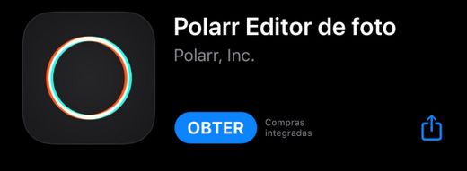 Polarr- editor fotos 