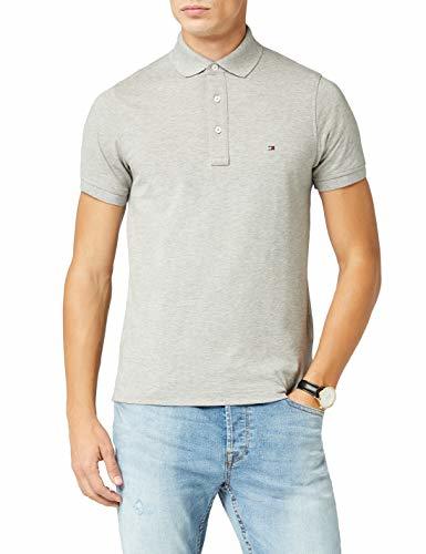 Moda Tommy Hilfiger Core Tommy Slim Polo, Gris