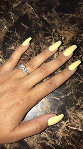 Yellow nails 