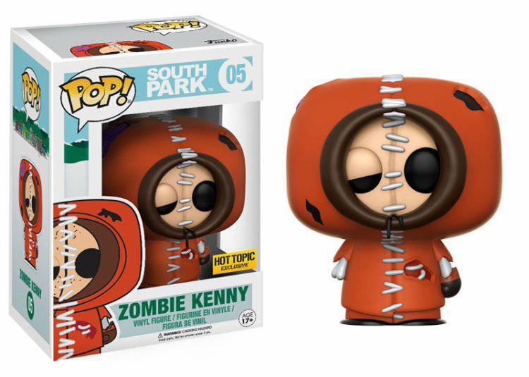 Moda South Park - Zombie Kenny (Hot Topic)