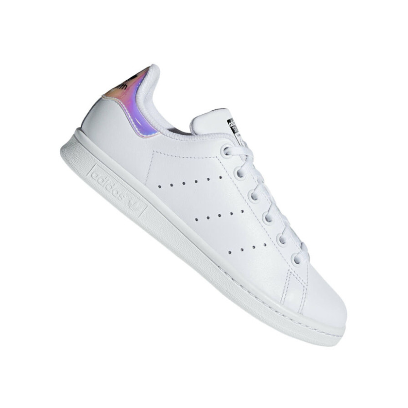 STAN SMITH J Metallic/White