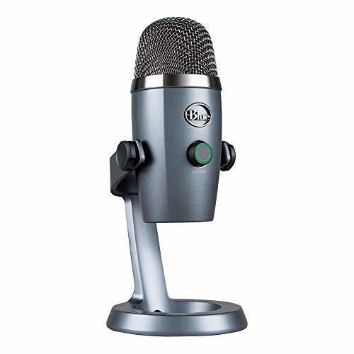 Blue Microphones Yeti Nano - Micrófono USB de condensador profesional con múltiples