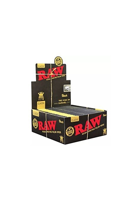 Social RAW 18236 Black King Size Slim Classic - Cuaderno
