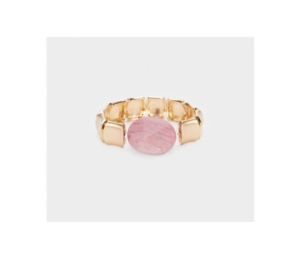 Producto Pulseira com pedra rosa