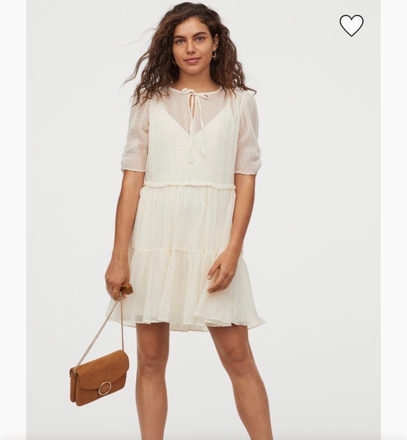 Producto Vestido branco H&M