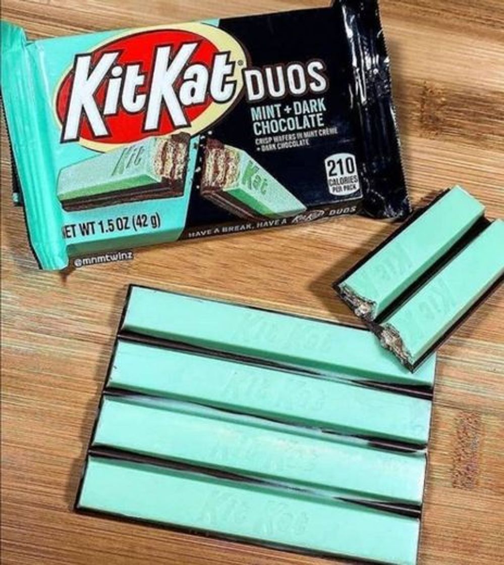 Moda Kit Kat mint and black 