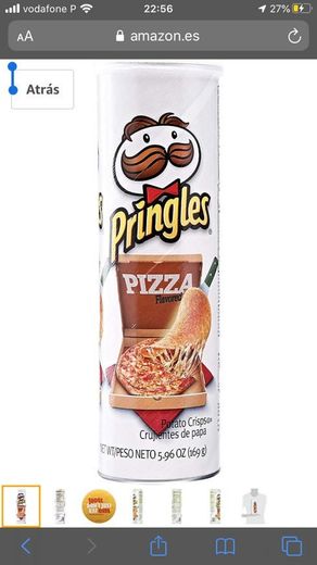 Pringles Pizza Snack de Patata 