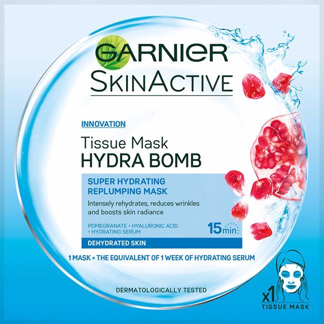 Producto Garnier máscara hidra bomb