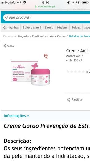 Creme Anti-Estrias