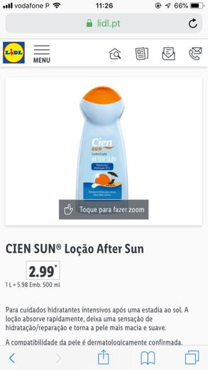 CIEN SUN® Loção After Sun - www