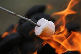 Social Marshmallow no espeto 