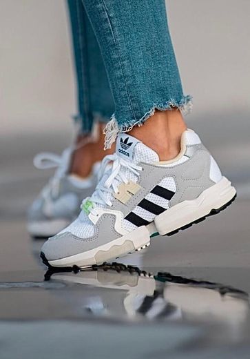 Adidas Women's ZX Torsion Footwear White/Core Black-Grey Two ...