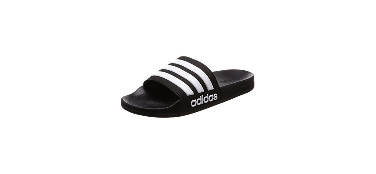 Social adidas Adilette Shower, Chanclas para Hombre, Negro