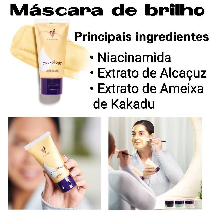 Fashion Máscara de brilho