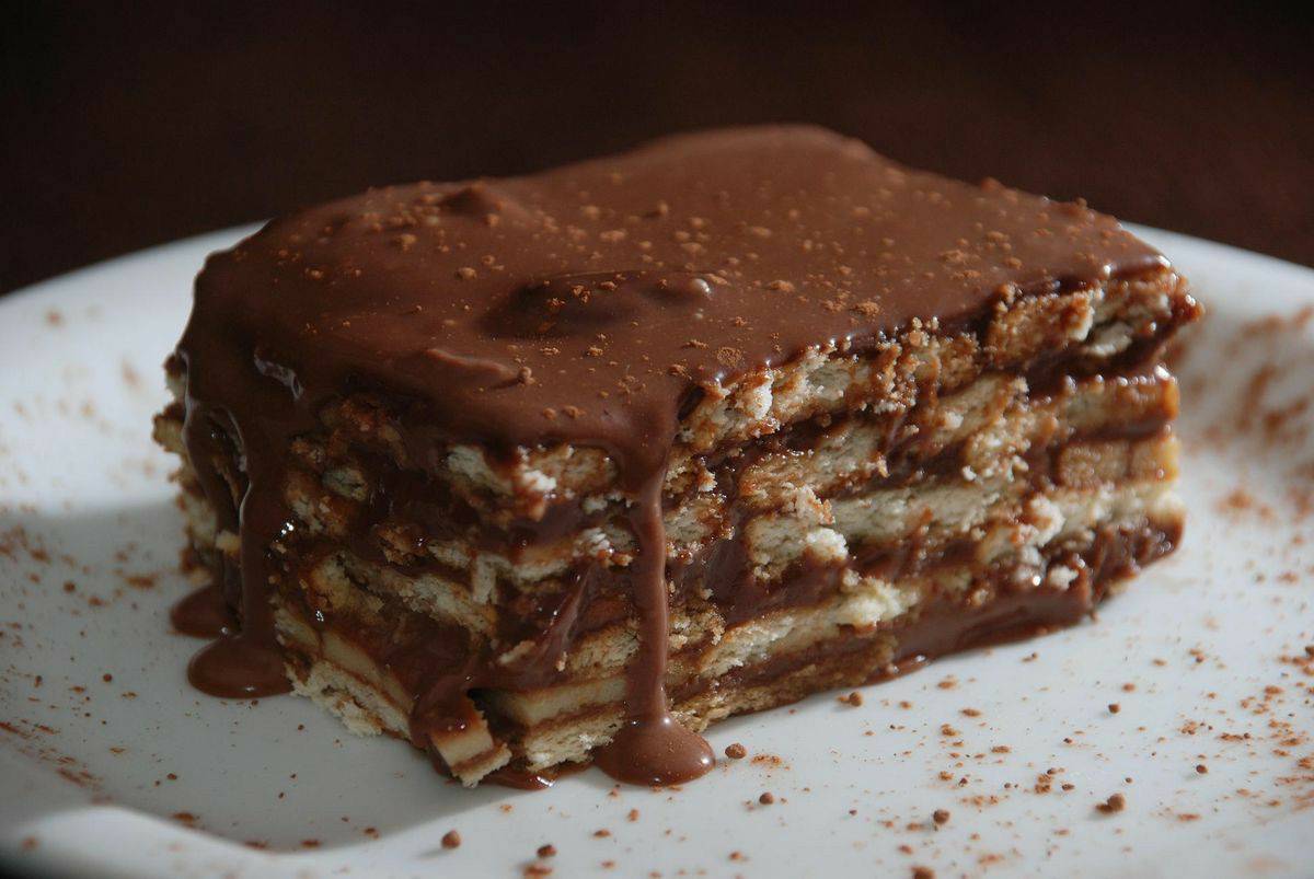 Pavê de chocolate 