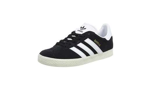 adidas Gazelle, Zapatillas Unisex Niños, Negro