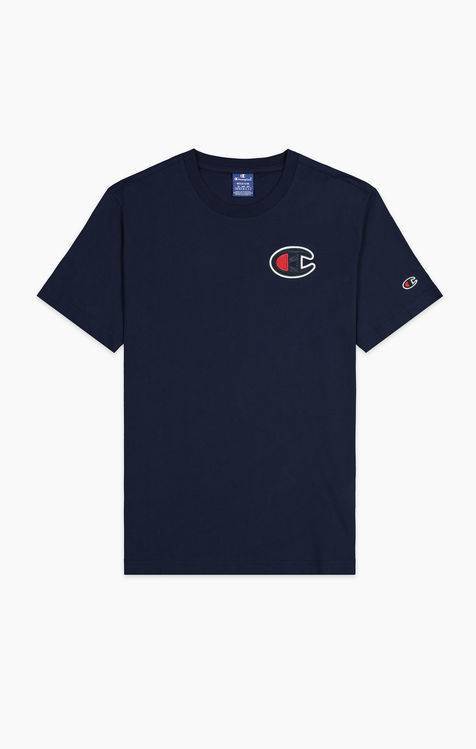 Social Satin C Logo Crew Neck T-Shirt
