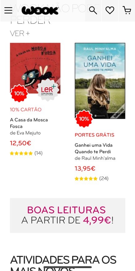 Moda Onde tenho comprado recentemente todos os novos livros!