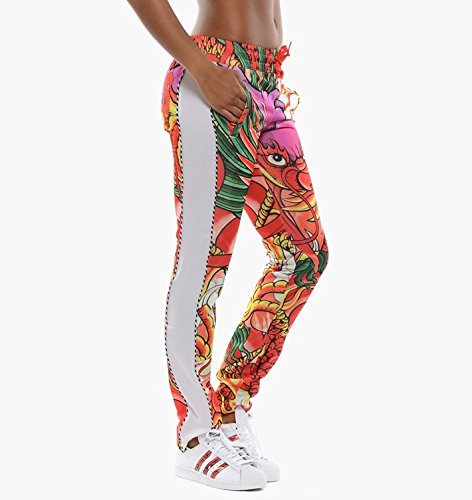 Fashion Adidas by Rita Ora Dragon Print Tp Pants Women S23580 WHITE