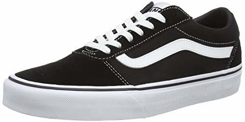 Moda Vans Ward Platform Canvas Zapatillas Mujer, Negro