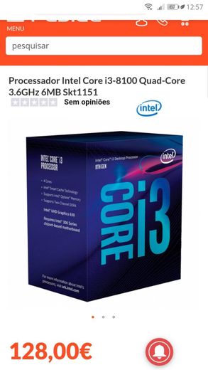 Intel Core I3 8100 