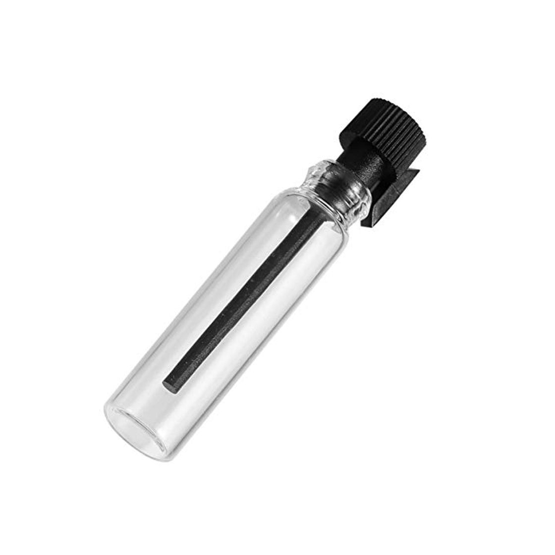 Moda EXCEART 100 Piezas de Muestras de Perfume Mini Botellas Frascos de Vidrio Vacíos Frasco Cuentagotas para Viajes Envases de Vidrio de Perfume Portátiles Recargables 1 Ml Negro