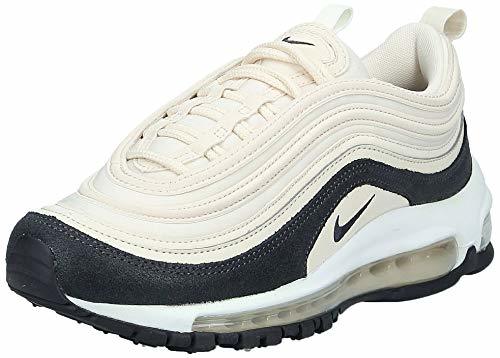 Fashion NIKE Air MAX 97 F Zapatillas Moda Mujeres Beige/Negro