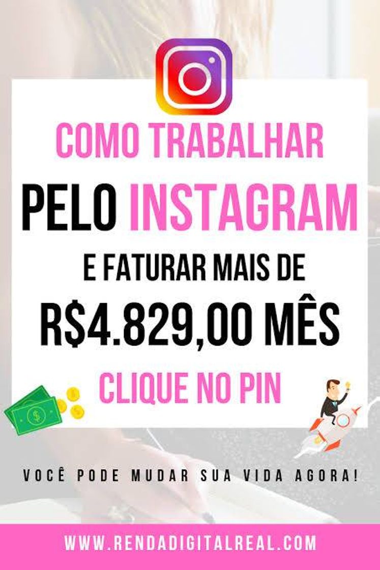 Moda Ganhe dinheiro no instagran