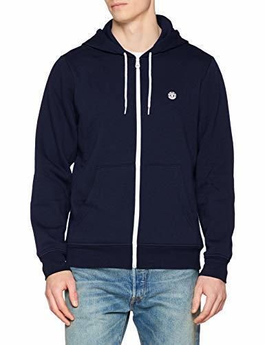 Element Cornell Classic Zh Sudadera con Capucha y Cremallera, Hombre, Azul