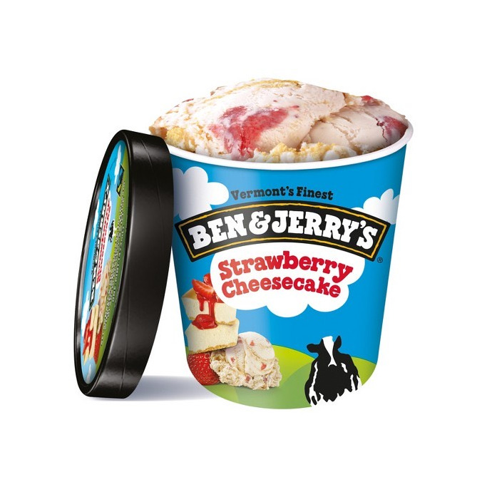 Producto Ben & Jerrys’s Strawberry Cheesecake