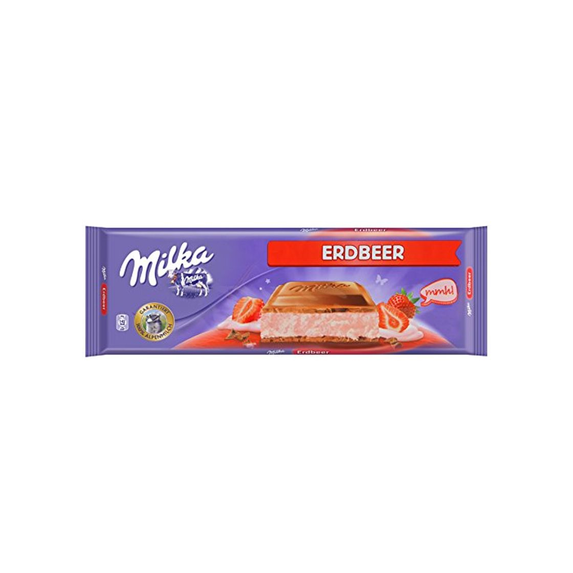 Social Milka Tableta De Chocolate Leche Con Fresa