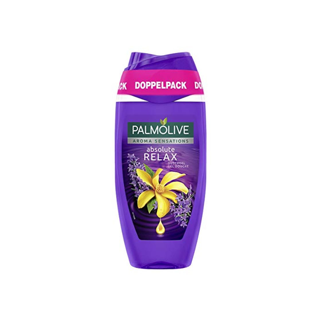 Social Palm olivo Aroma Sensations Absolute Relax Gel de Ducha Doble pack, 6 pack
