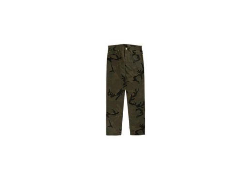 Supreme x Louis Vuitton Jacquard Denim 5-Pocket Jean Camo