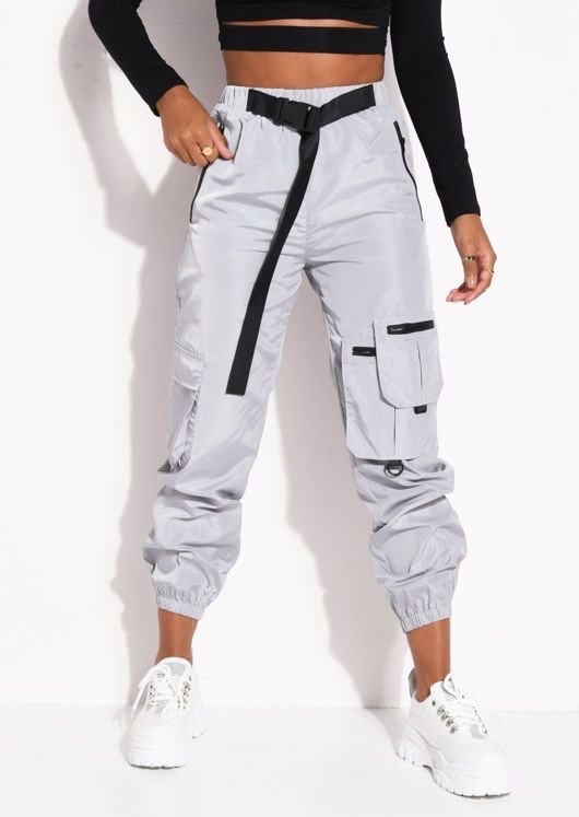 Fashion Reflective joggers