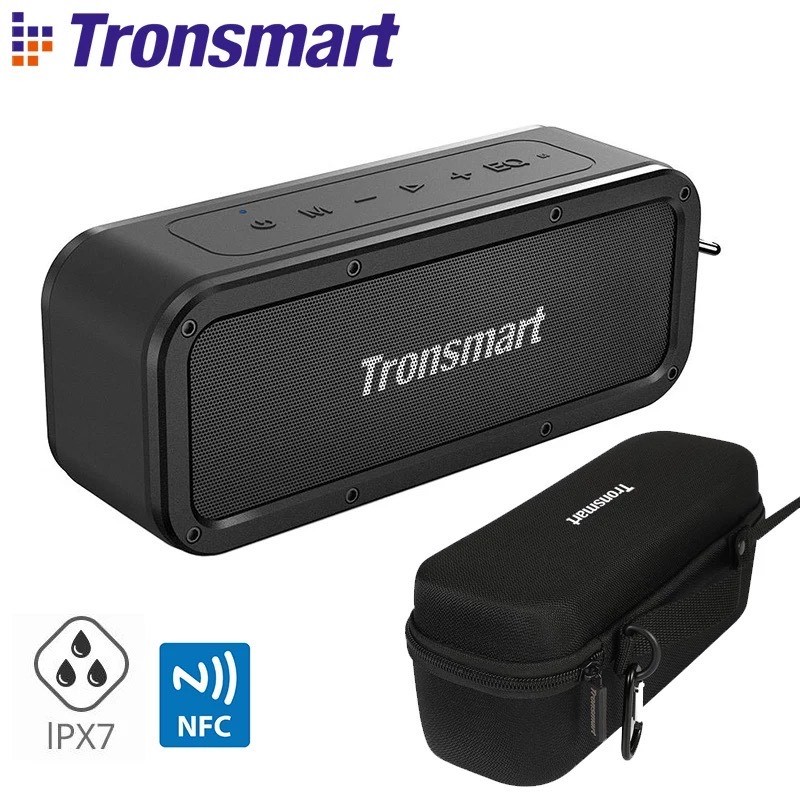 Moda Coluna Portátil Bluetooth - Tronsmart Element Force 40W