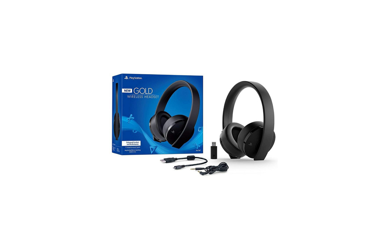 Product Playstation 4 Gold Wireless Headset