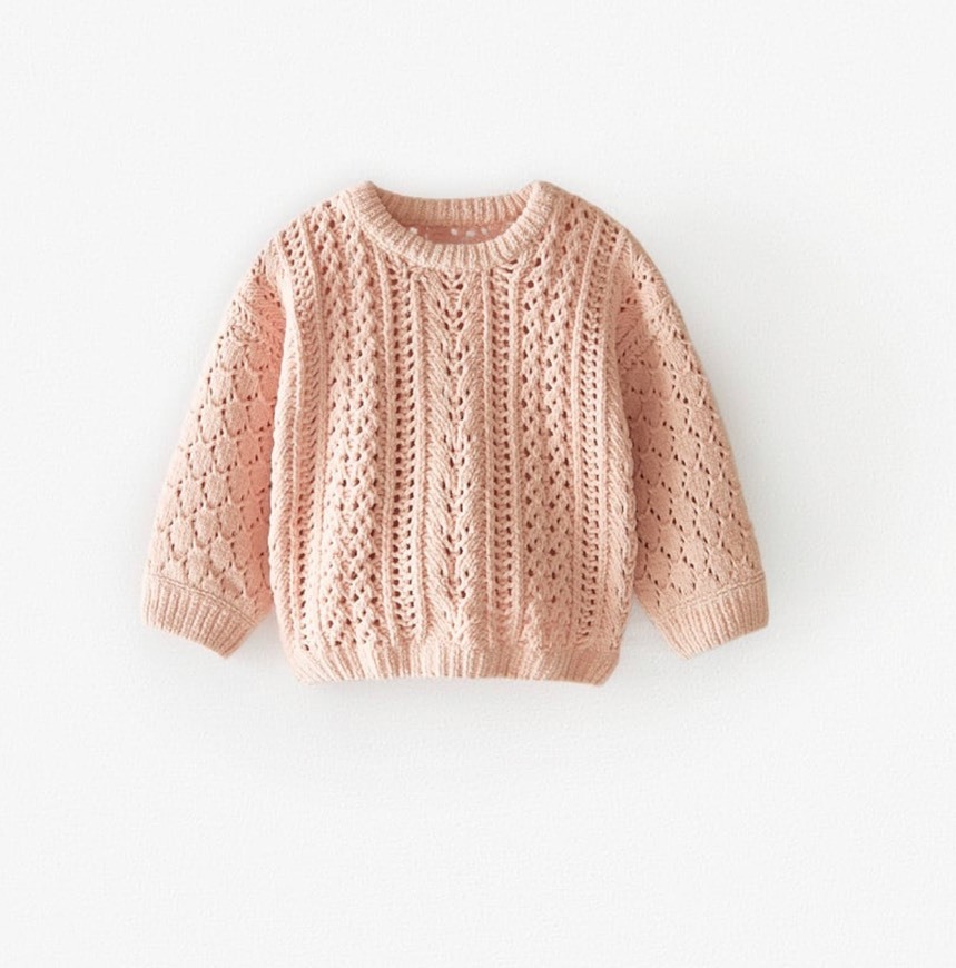 Social Camisola malha rosa