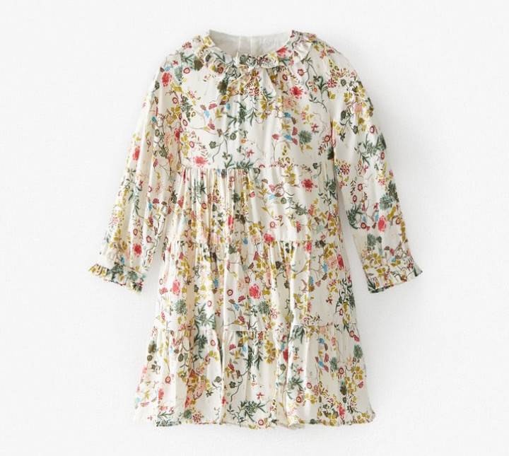 Social Vestido floral criança zara