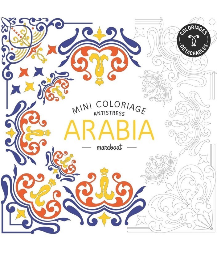 Libros Mini Colorir Anti-Stress Arabia 