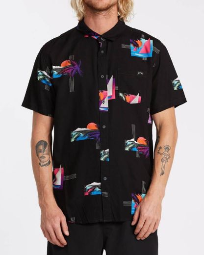 Sundays Floral Short Sleeve Shirt

