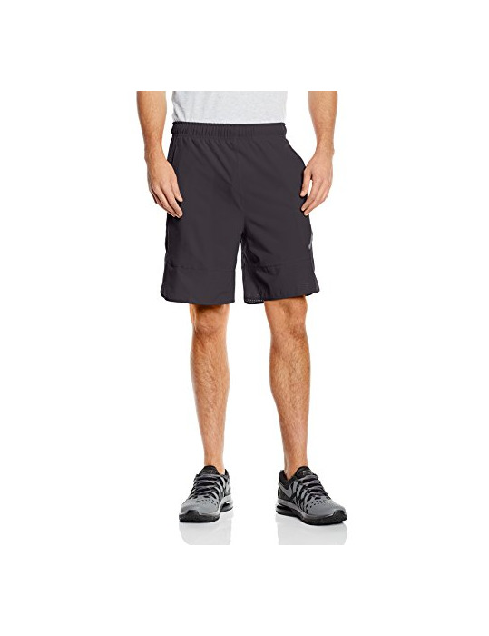 Fitness Nike Shorts Flex ca. 20 cm Pantalones Cortos, Hombre, Gris/Negro