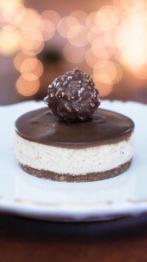 Cheesecake de Ferrero Rocher 