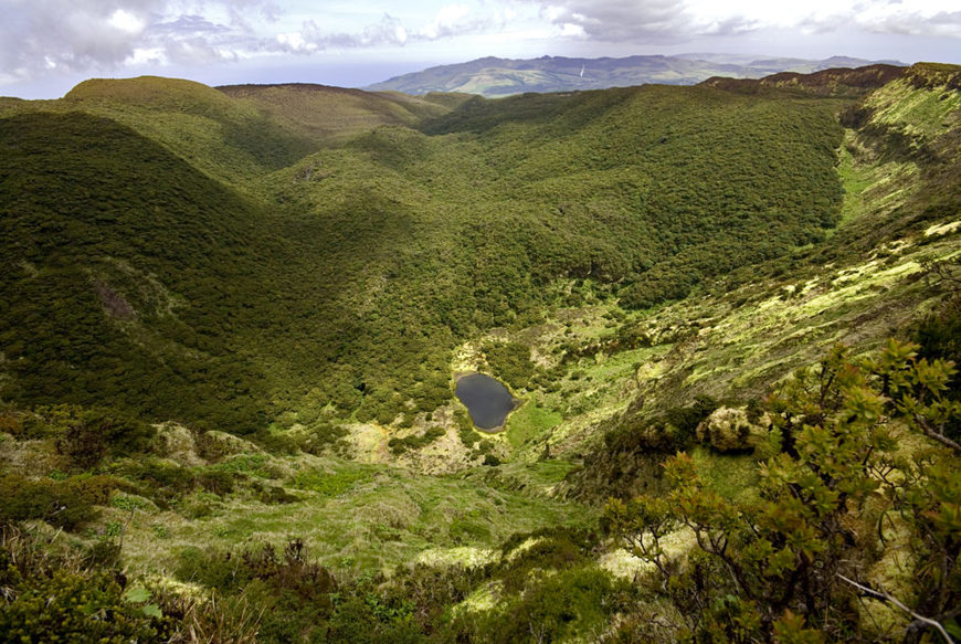 Lugar Caldeira da Serra de Santa Bárbara