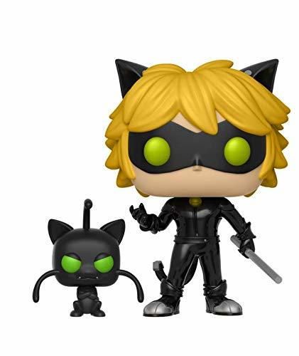 Funko - Miraculous Color Tales of Ladybug and Cat Noir Pop Vinyl Figure with