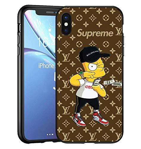 Electronic Toxdi GG Logo iPhone X/XS Funda, Carcasa Silicona Protector Anti-Choque Ultra-Delgado Anti-arañazos