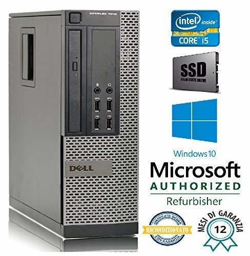 Electronic PC Reacondicionado DELL 7010 SFF Intel Core i5 3470 3.20Ghz/RAM 8GB/SSD 240GB/DVD+RW/LICENZA