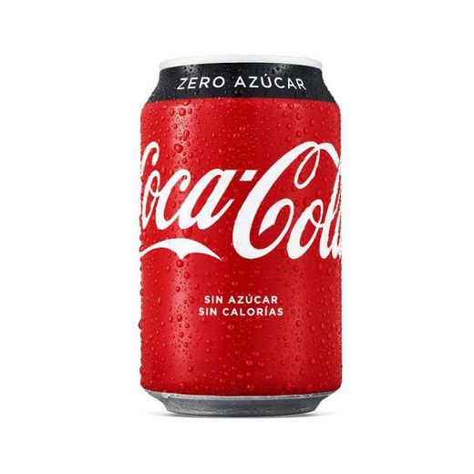 Coca-Cola Lata de refrigerante sem açúcar com 330 ml

