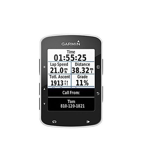 Garmin Edge 520 GPS - Ordenador de bicicleta sin banda de cardio